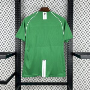 Manchester United 2007-08 Green Goalkeeper Retro Jersey - Image 2