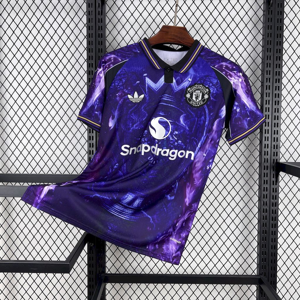 Manchester United 2025-26 Special Edition Purple Jersey Manchester United 2025-26 Special Edition Purple Jersey