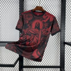 Brazil 2025-26 Jordan Black and Red Special Edition Jersey