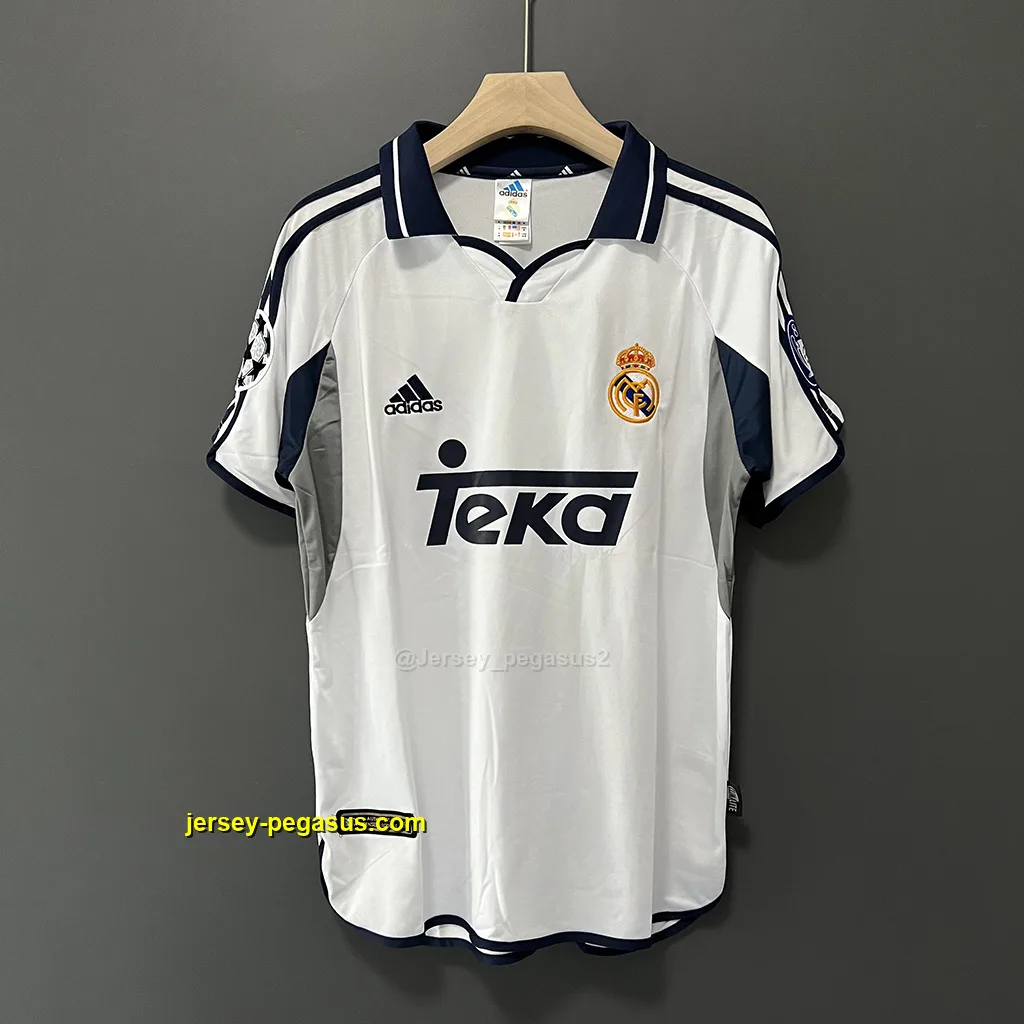 Real Madrid Retro 00-01 Home Real Madrid Retro 00-01 Home