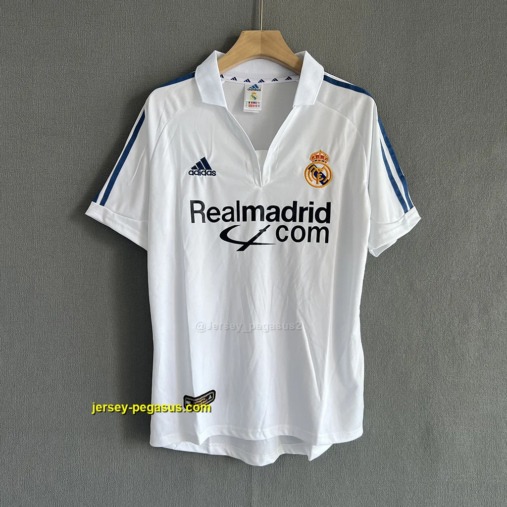 Real Madrid Retro 01-02 Home Real Madrid Retro 01-02 Home
