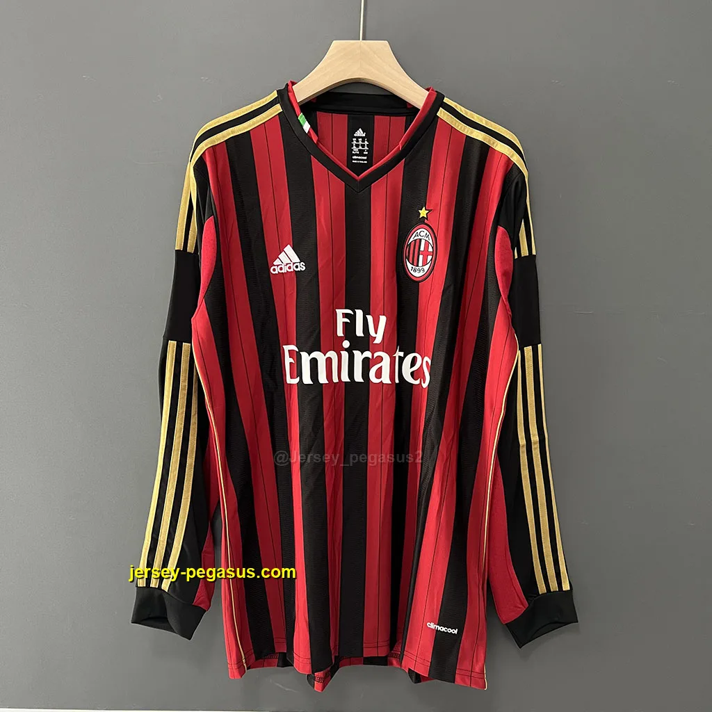 AC Milan Retro 13-14 Home LONG SLEEVES AC Milan Retro 13-14 Home LONG SLEEVES