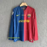 Barcelona Retro 08-09 Home LONG SLEEVES