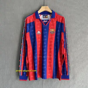 Barcelona Retro 95-97 Home LONG SLEEVES