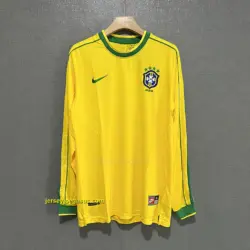 Brazil Retro 1998 Home LONG SLEEVES