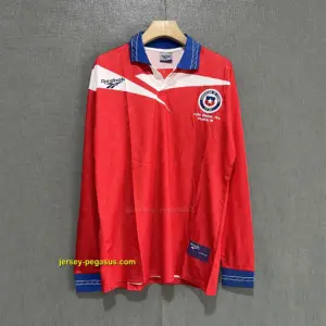 Chile Retro 1998 Home LONG SLEEVES