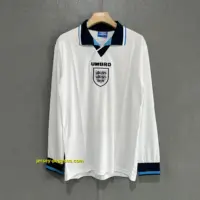 England Retro 1996 Home LONG SLEEVES