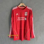 Liverpool Retro 10-11 Home LONG SLEEVES