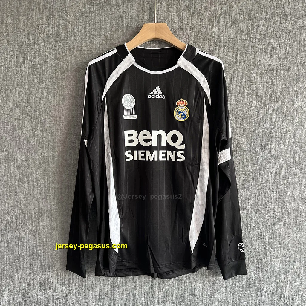 Real Madri Retro 06-07 Third LONG SLEEVES