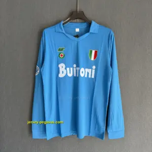 Napoli Retro 87-88 Home LONG SLEEVES