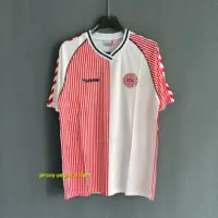Denmark Retro 1986 Away Denmark Retro 1986 Away