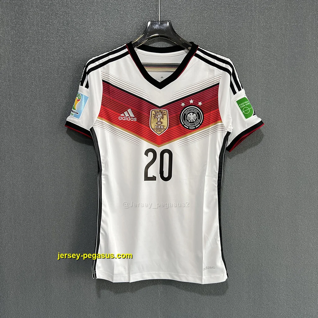 Germany Retro 2014 Home Player Version Germany Retro 2014 Home Player Version