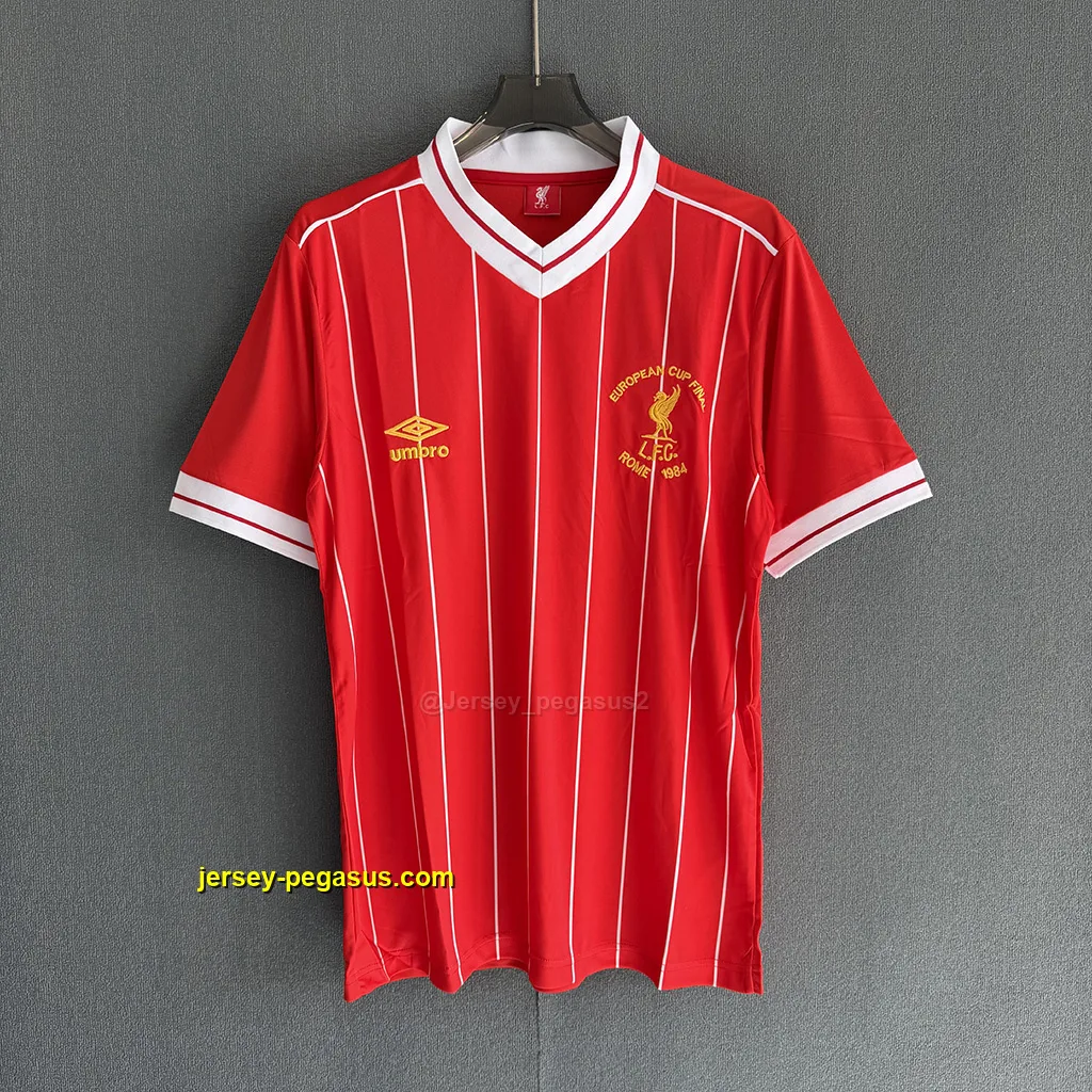 Liverpool Retro 1984 European Cup Final Home Liverpool Retro 1984 European Cup Final Home