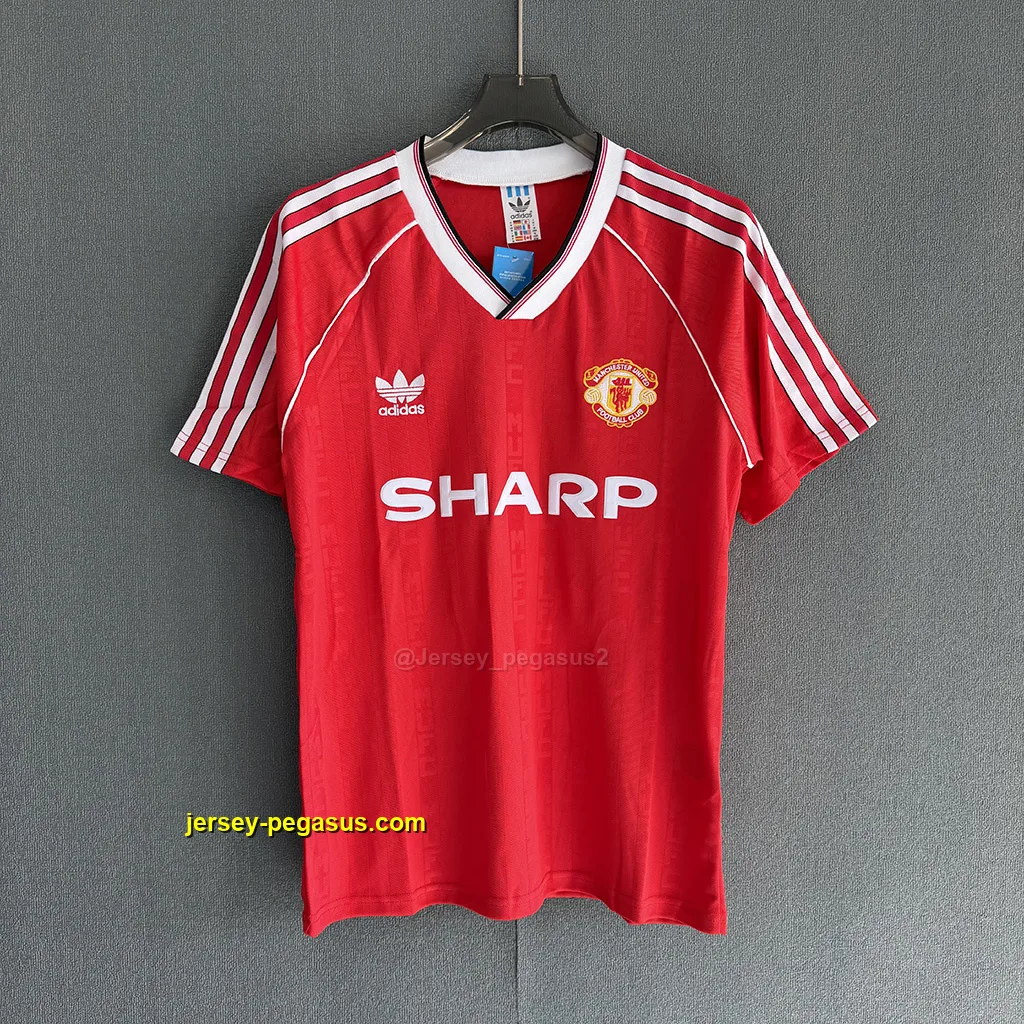 Man Utd Retro 88-90 Home Man Utd Retro 88-90 Home
