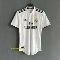Real Madrid Retro 18-19 Home Player Version Real Madrid Retro 18-19 Home Player Version
