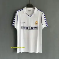 Real Madrid Retro 88-89 Home Real Madrid Retro 88-89 Home