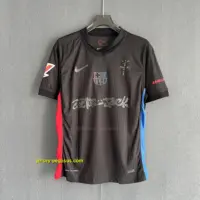 Barcelona Travis Scott Away Player Version Barcelona Travis Scott Away Player Version