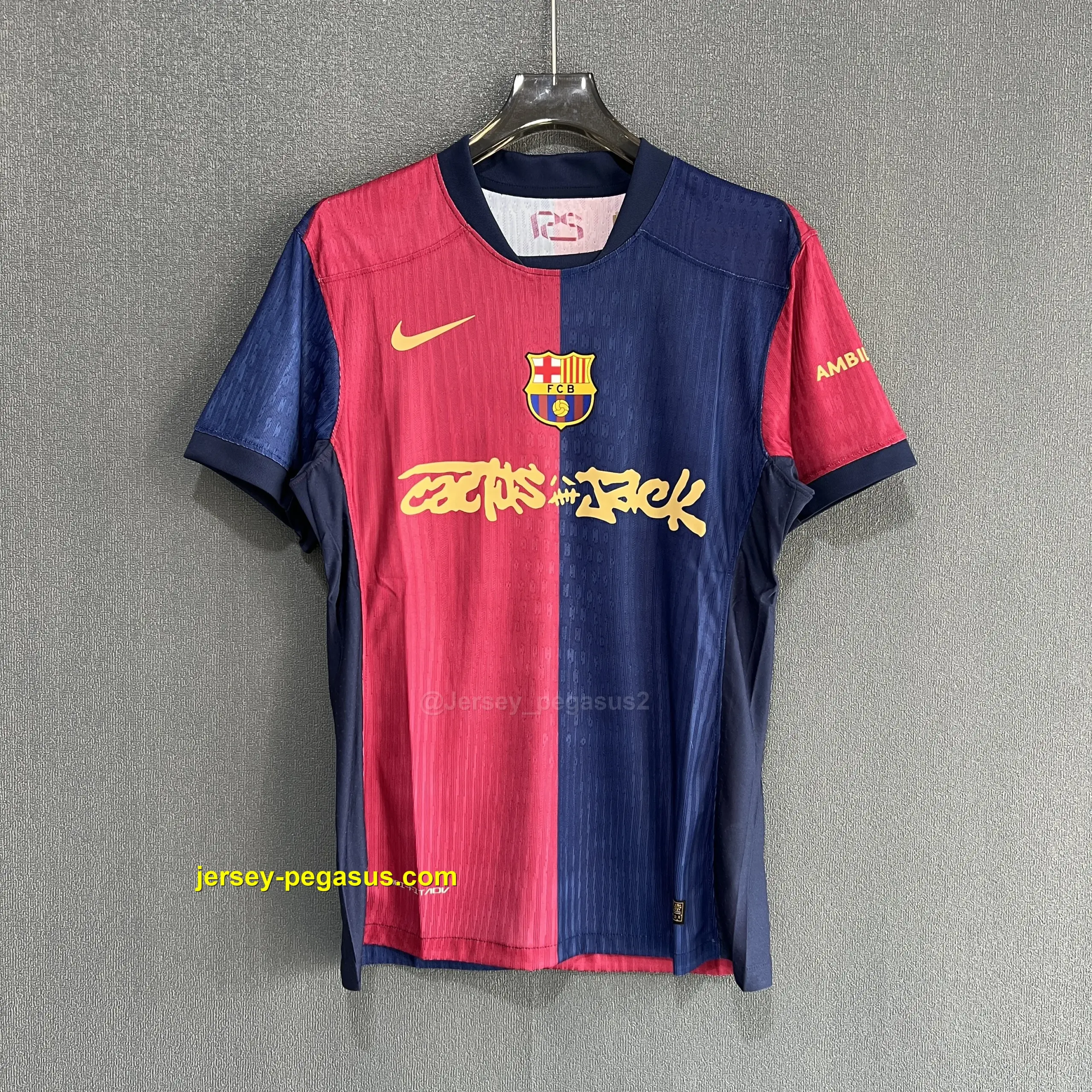 Barcelona Travis Scott Home Player Version Barcelona Travis Scott Home Player Version