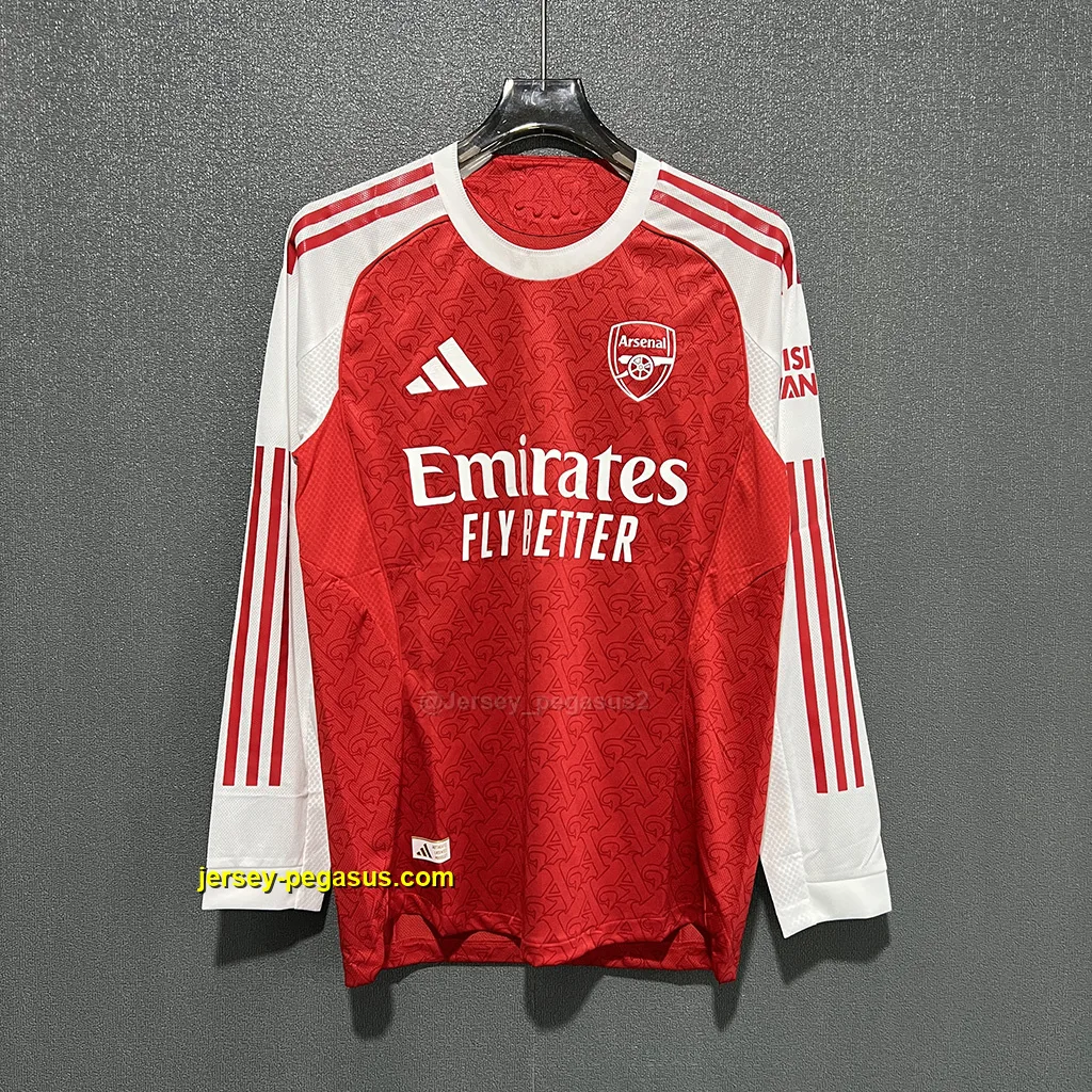 Arsenal Home LONG SLEEVES Player Version