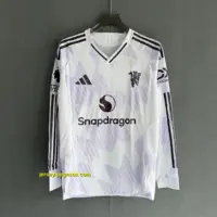 Man Utd Away LONG SLEEVES Player Version