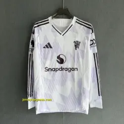 Man Utd Away LONG SLEEVES Player Version