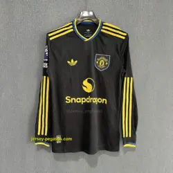 Man Utd Third LONG SLEEVES Player Version