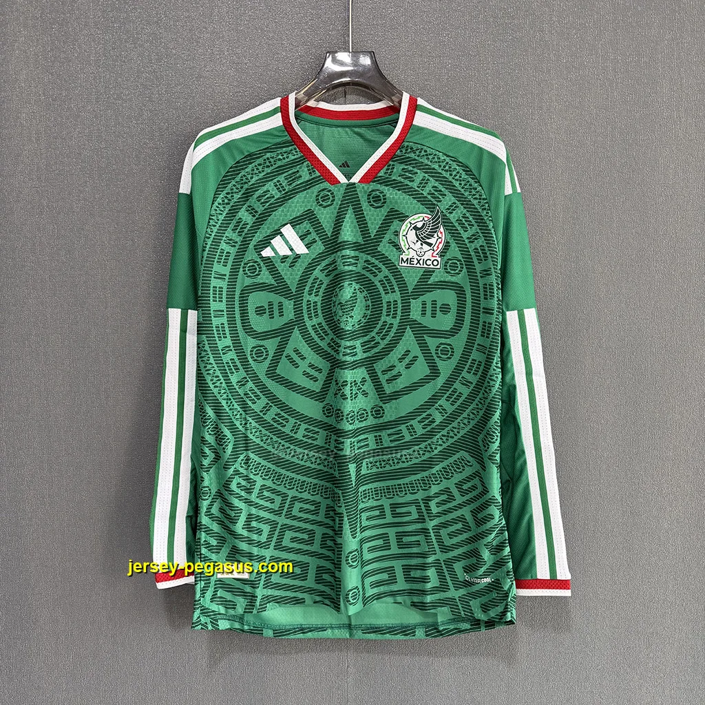 Mexico Home LONG SLEEVES Player Version Mexico Home LONG SLEEVES Player Version