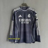 Real Madrid Away LONG SLEEVES Player Version Real Madrid Away LONG SLEEVES Player Version