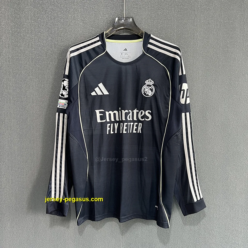 Real Madrid Away LONG SLEEVES Real Madrid Away LONG SLEEVES