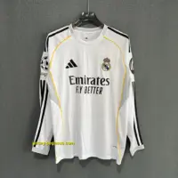Real Madrid Home LONG SLEEVES Real Madrid Home LONG SLEEVES