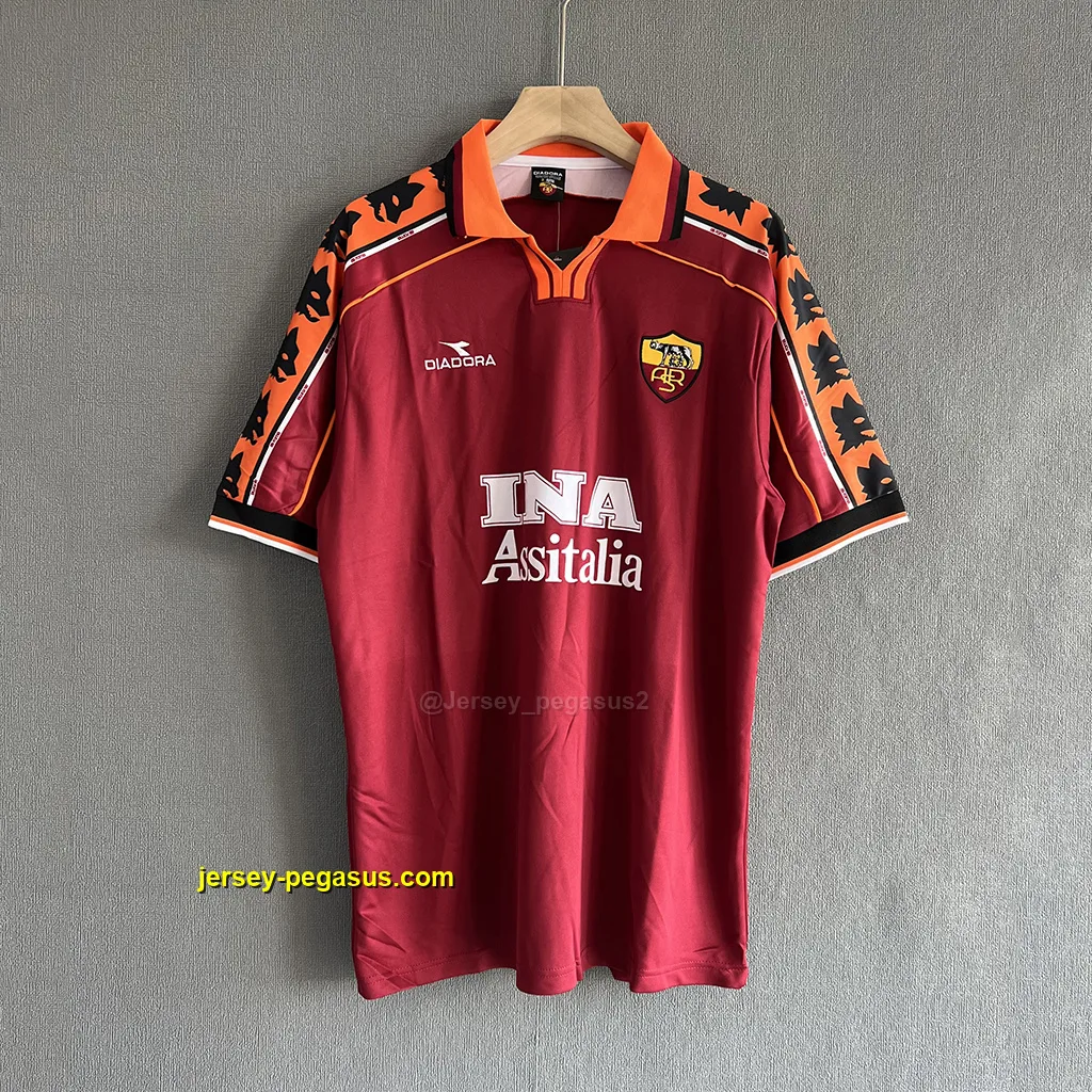 AS Roma Retro 98-99 Home AS Roma Retro 98-99 Home