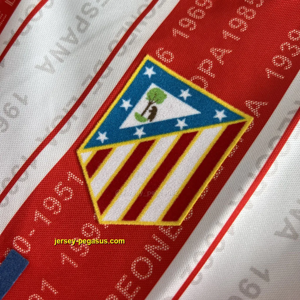 Atlético de Madrid Retro 95-96 Home Atlético de Madrid Retro 95-96 Home