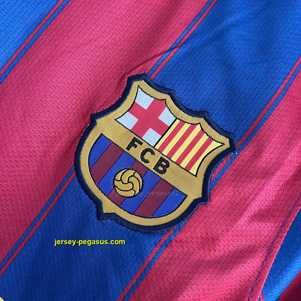 Barcelona Retro 09-10 Home Player Version
