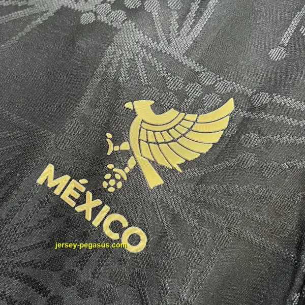Mexico Pre-Match Black Gold Player Version