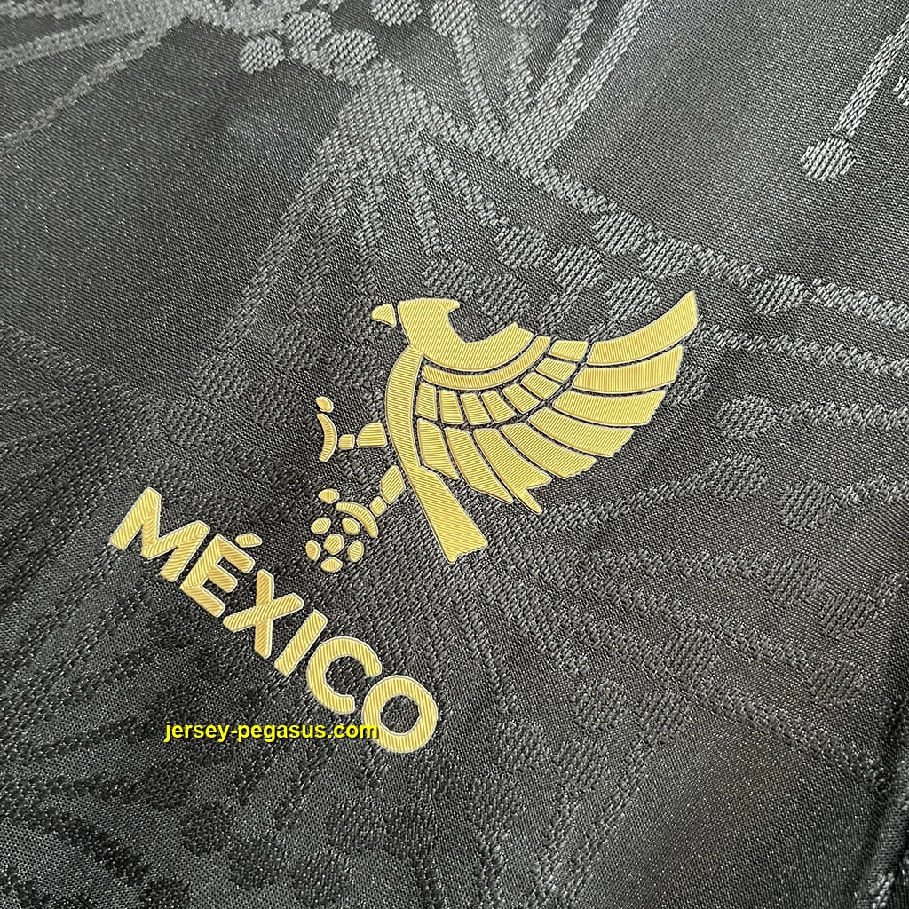 Mexico Pre-Match Black Gold Player Version Mexico Pre-Match Black Gold Player Version
