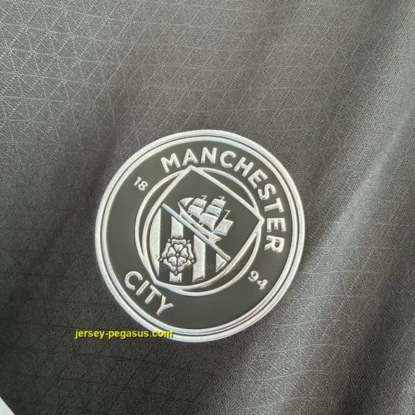 Man City Away LONG SLEEVES Player Version