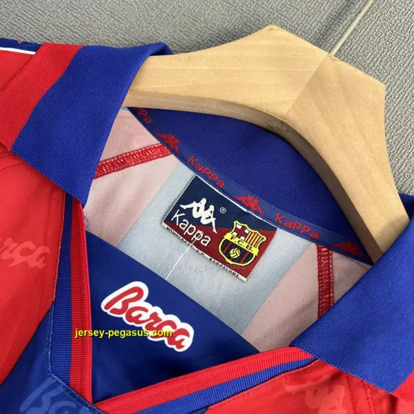 Barcelona Retro 95-97 Home LONG SLEEVES