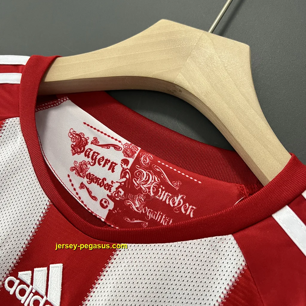 Bayern Munich Retro 10-11 Home LONG SLEEVES