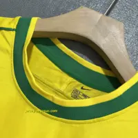 Brazil Retro 1998 Home LONG SLEEVES