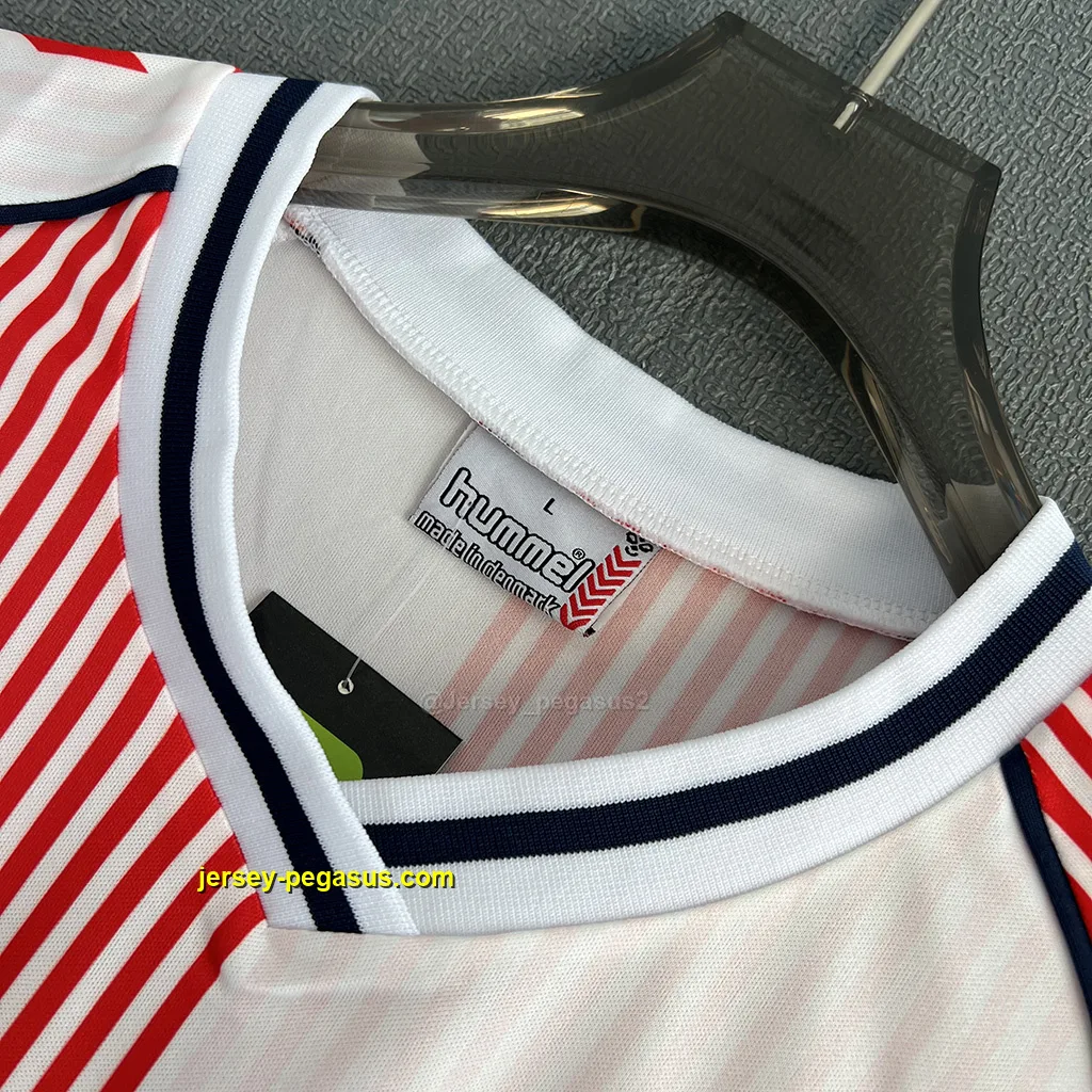 Denmark Retro 1986 Away Denmark Retro 1986 Away
