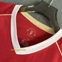 Man Utd Retro 06-07 Home Player Version Man Utd Retro 06-07 Home Player Version