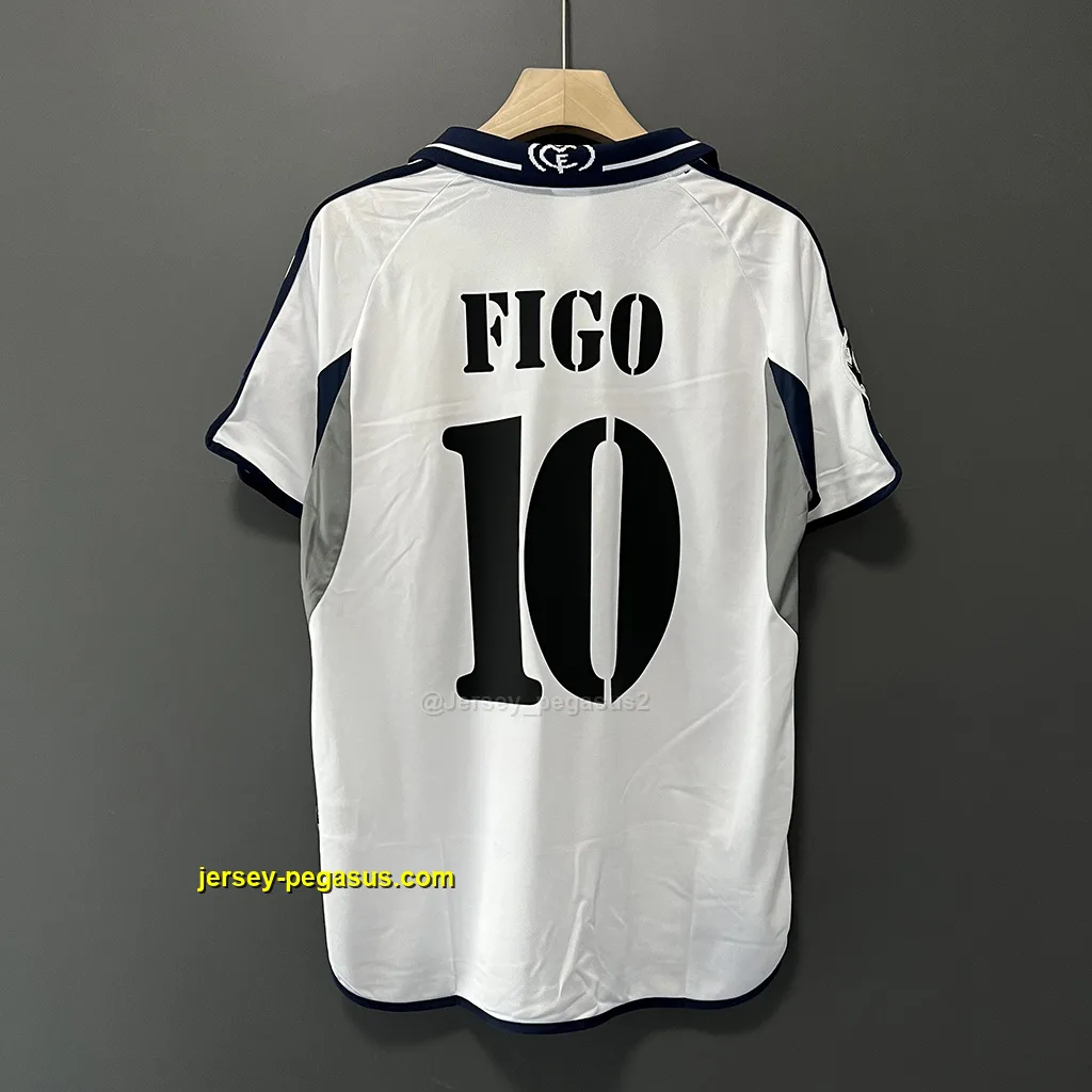 Real Madrid Retro 00-01 Home Real Madrid Retro 00-01 Home