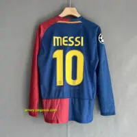 Barcelona Retro 08-09 Home LONG SLEEVES