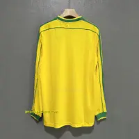 Brazil Retro 1998 Home LONG SLEEVES