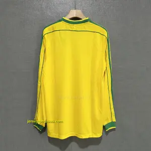 Brazil Retro 1998 Home LONG SLEEVES