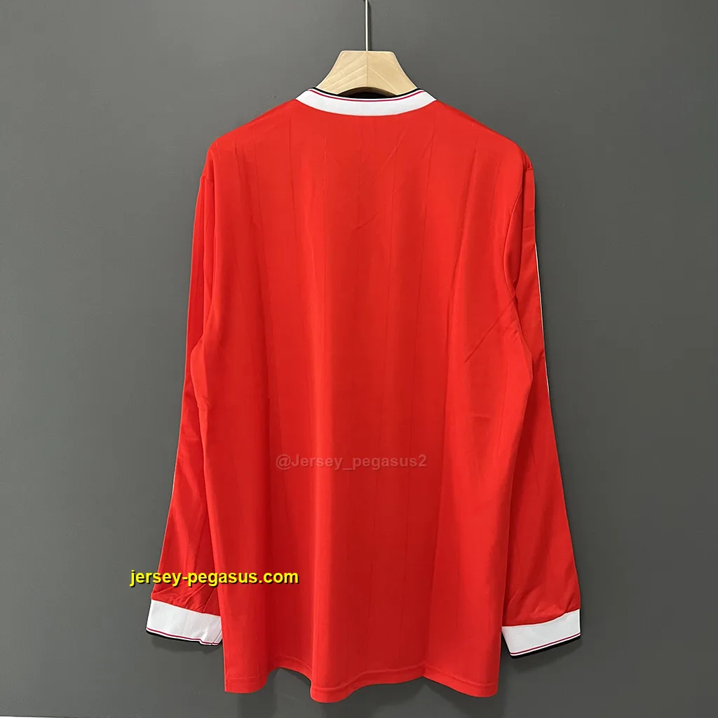 Man Utd Retro 82-83 Home LONG SLEEVES
