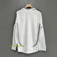 Real Madrid Retro 06-07 Home LONG SLEEVES Real Madrid Retro 06-07 Home LONG SLEEVES