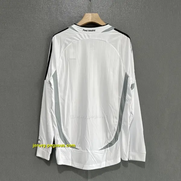 Real Madrid Retro 06-07 Home LONG SLEEVES