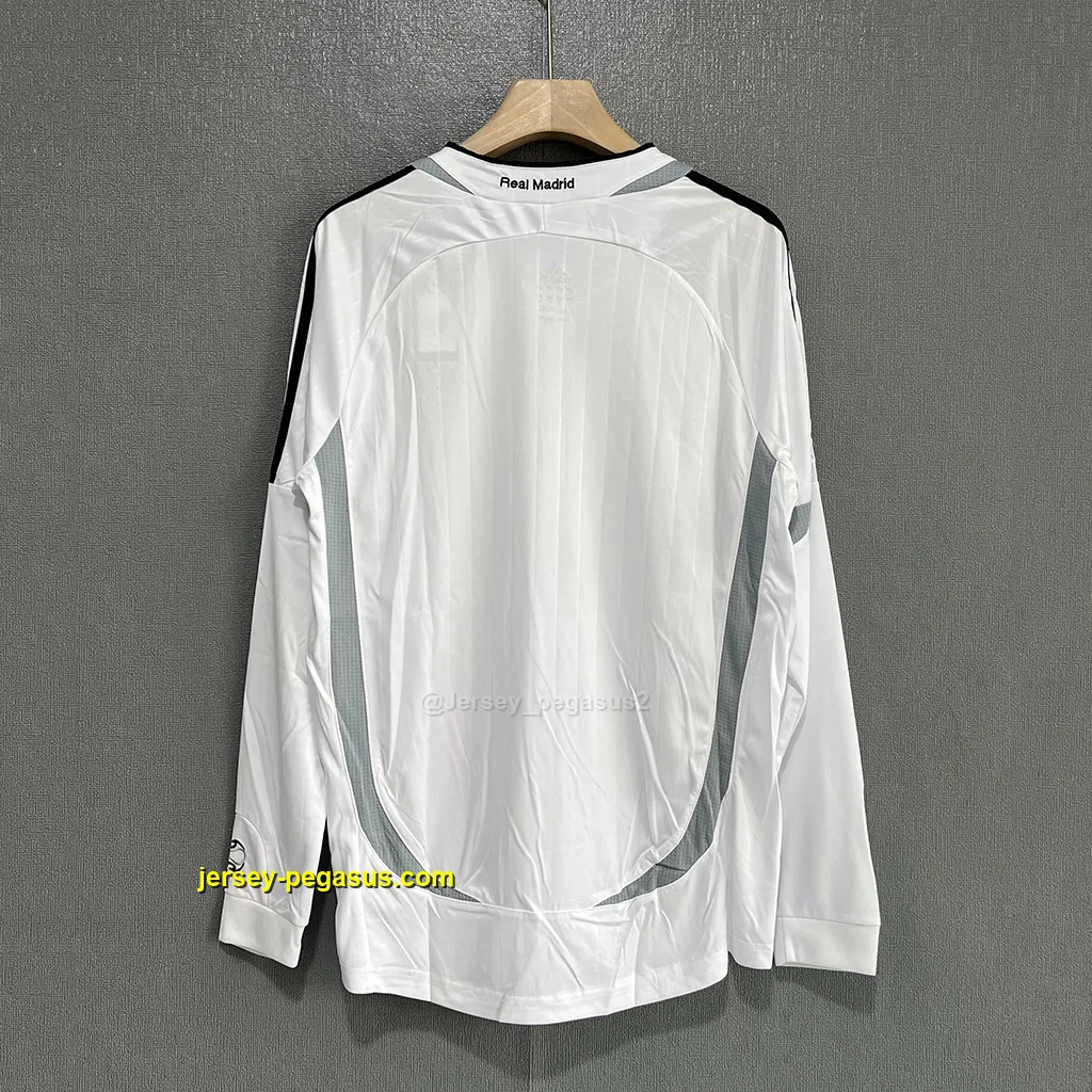 Real Madrid Retro 06-07 Home LONG SLEEVES Real Madrid Retro 06-07 Home LONG SLEEVES