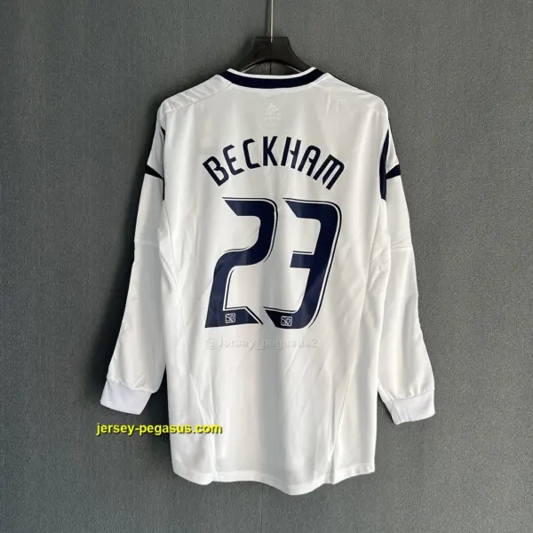 LA Galaxy Retro 2012 Home LONG SLEEVES